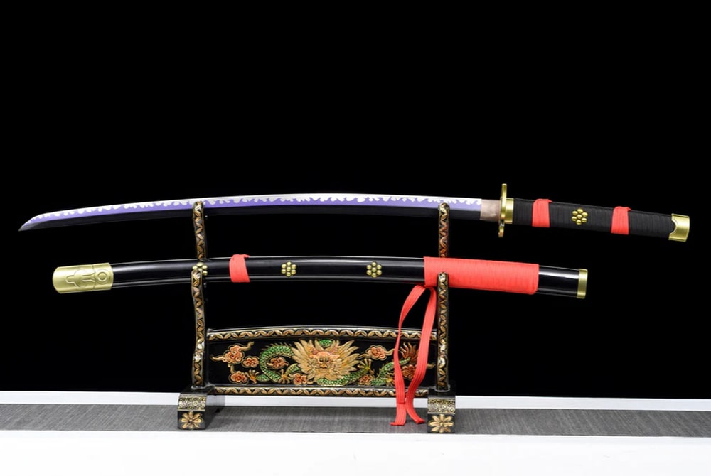 Czarna katana Enma Zoro z One Piece — zdjęcie 1